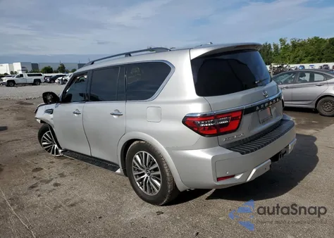 2021 Nissan Armada Sl from USA, damaged, VIN JN8AY2BA8M9371069